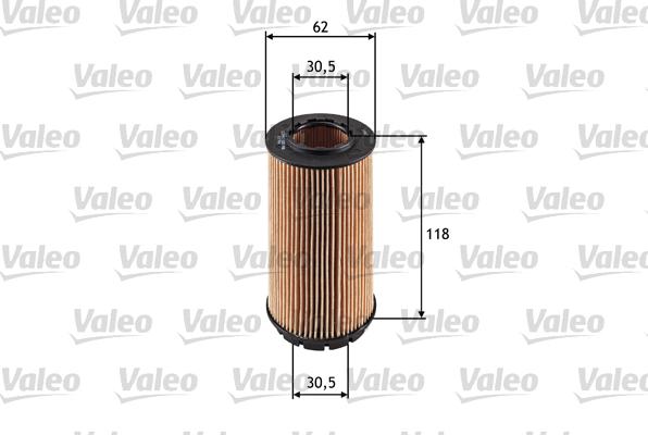 Valeo 586525 - Маслен филтър parts5.com