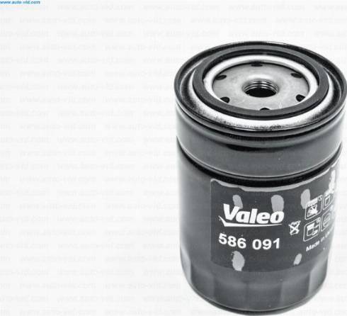 Valeo 586091 - Φίλτρο λαδιού parts5.com