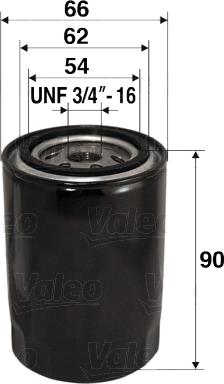 Valeo 586049 - Масляный фильтр parts5.com