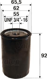 Valeo 586040 - Yağ filtresi parts5.com