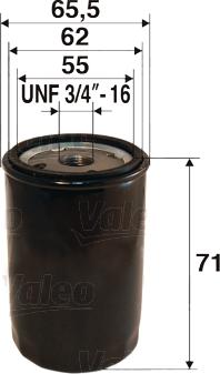 Valeo 586042 - Φίλτρο λαδιού parts5.com