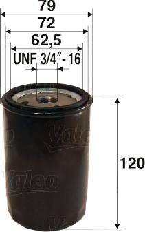 Valeo 586029 - Filtr oleju parts5.com