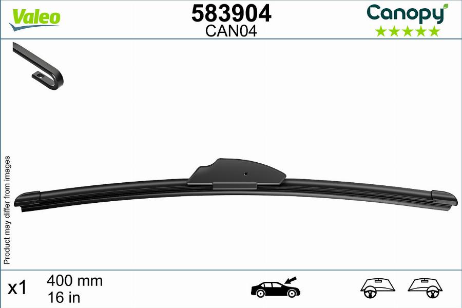 Valeo 583904 - Stieracia liżta parts5.com