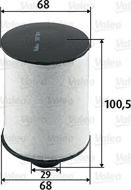 Valeo 587914 - Oil Filter parts5.com