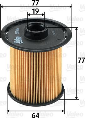 Valeo 587916 - Filter goriva parts5.com