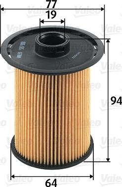 Valeo 587918 - Ölfilter parts5.com