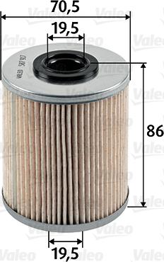 Valeo 587917 - Filter za ulje parts5.com