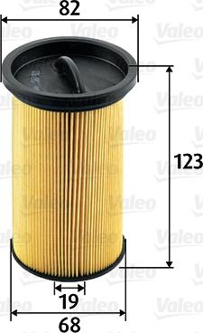 Valeo 587921 - Filtru combustibil parts5.com