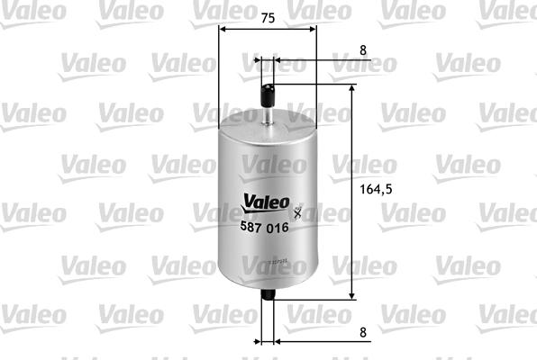 Valeo 587016 - Filtre à huile parts5.com