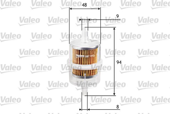 Valeo 587013 - Oljni filter parts5.com