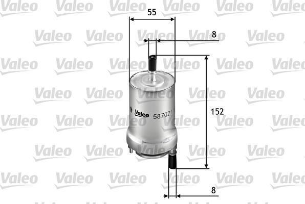 Valeo 587021 - Oil Filter parts5.com