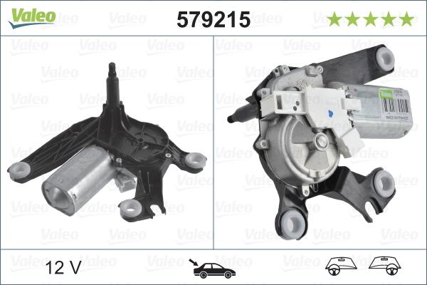 Valeo 579215 - Motor stergator parts5.com