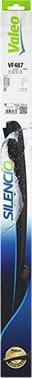 Valeo 574687 - Wiper Blade parts5.com