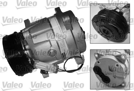 Valeo 699155 - Compresor, aire acondicionado parts5.com