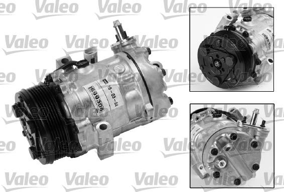 Valeo 699306 - Compresor, climatizare parts5.com