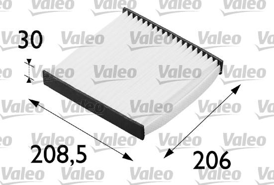 Valeo 698594 - Filtar, zrak unutarnjeg prostora parts5.com