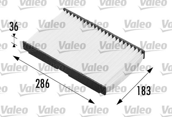 Valeo 698664 - Filtro, aire habitáculo parts5.com