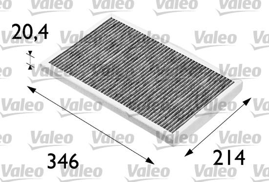 Valeo 698684 - Filtru, aer habitaclu parts5.com