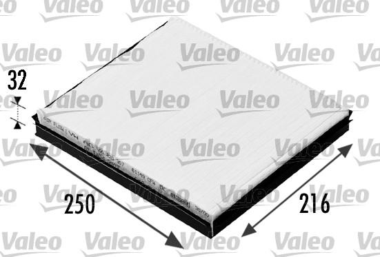 Valeo 698685 - Filter vnútorného priestoru parts5.com