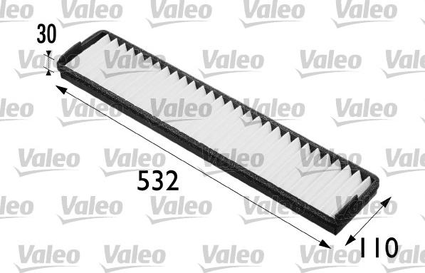 Valeo 698168 - Filtru, aer habitaclu parts5.com