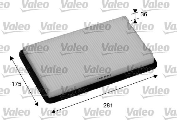 Valeo 698893 - Filter, zrak notranjega prostora parts5.com