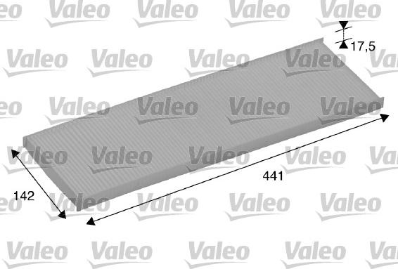 Valeo 698858 - Filtru, aer habitaclu parts5.com