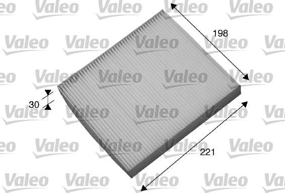 Valeo 698869 - Filtro, aire habitáculo parts5.com