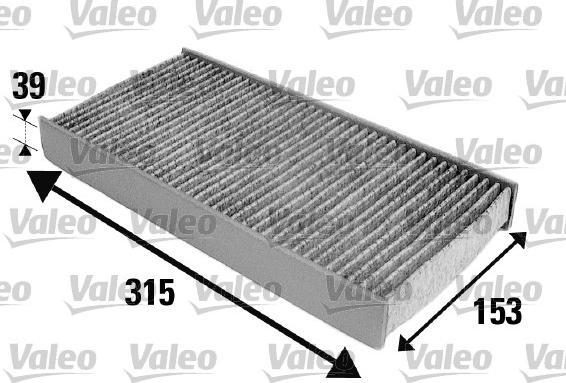 Valeo 698884 - Filter, interior air parts5.com