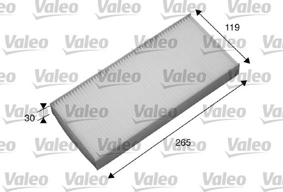 Valeo 698878 - Filtru, aer habitaclu parts5.com