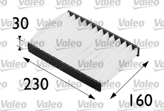 Valeo 698255 - Filtru, aer habitaclu parts5.com