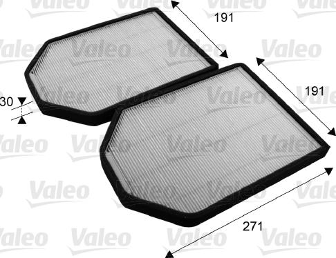 Valeo 698790 - Filtar, zrak unutarnjeg prostora parts5.com