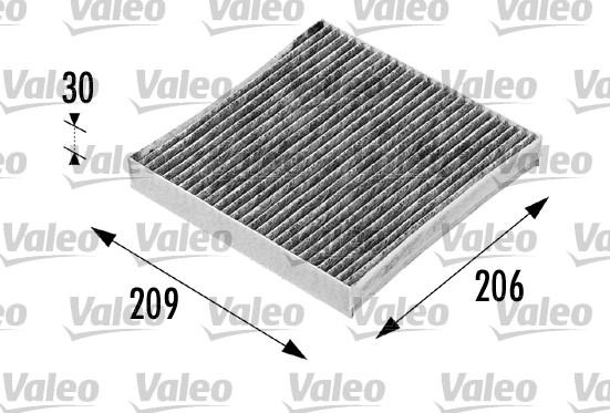 Valeo 698715 - Filtr, wentylacja przestrzeni pasażerskiej parts5.com