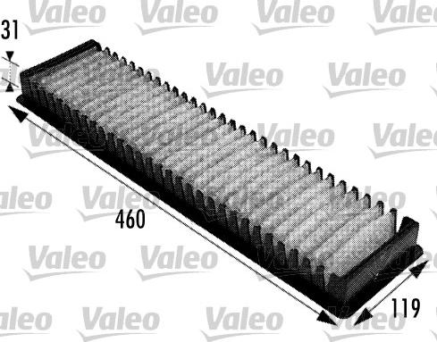 Valeo 698725 - Filtru, aer habitaclu parts5.com