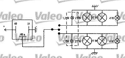 Valeo 641422 - Przekaźnik kierunkowskazów parts5.com