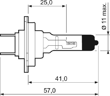 Valeo 032523 - Lámpara, faro de carretera parts5.com