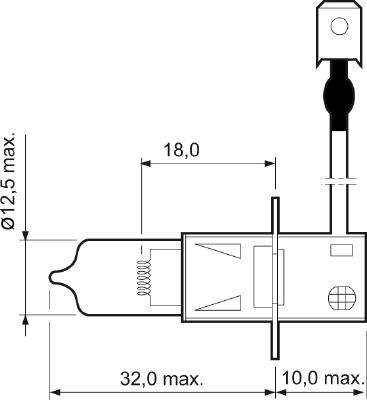 Valeo 032005 - Bulb, spotlight parts5.com