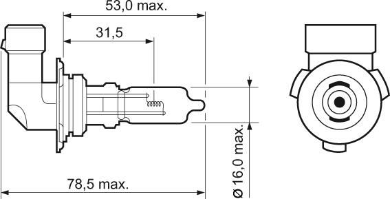 Valeo 032013 - Żiarovka pre diaľkový svetlomet parts5.com