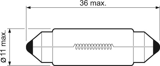 Valeo 032217 - Polttimo, rekisterikilvenvalo parts5.com