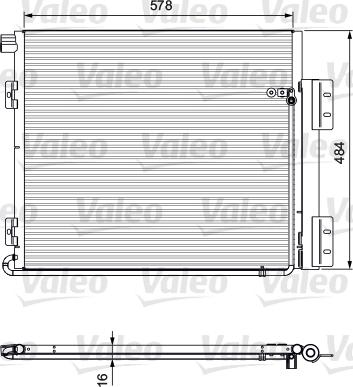 Valeo 815060 - Kondensaator,kliimaseade parts5.com