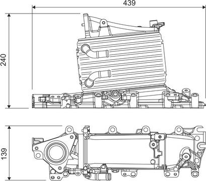 Valeo 818683 - Intercooler, compresor parts5.com