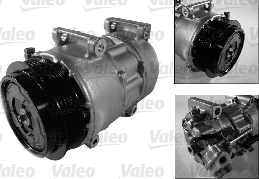 Valeo 813196 - Kompresor, klimatizace parts5.com