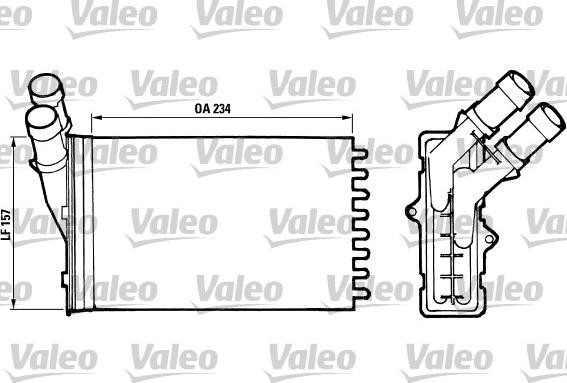 Valeo 812005 - Radiator, engine cooling parts5.com