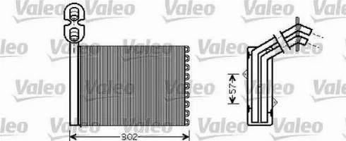 Valeo 812324 - Schimbator caldura, incalzire habitaclu parts5.com