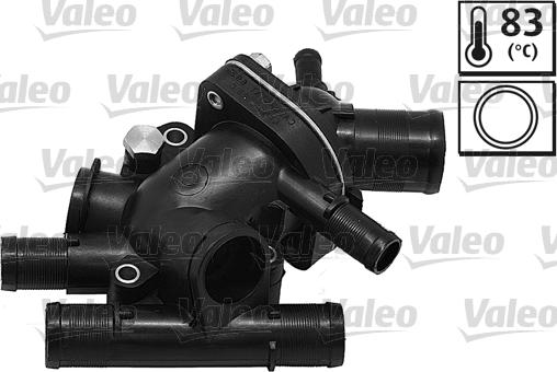 Valeo 820853 - Thermostat, coolant parts5.com