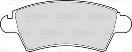 Valeo 301462 - Jarrupala, levyjarru parts5.com