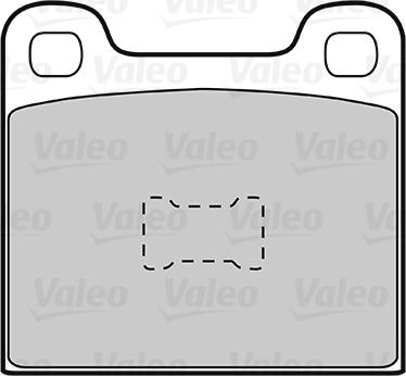 Valeo 301099 - Brake Pad Set, disc brake parts5.com