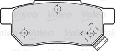 Valeo 301053 - Brake Pad Set, disc brake parts5.com