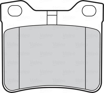 Valeo 301063 - Brake Pad Set, disc brake parts5.com