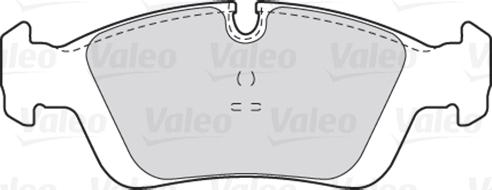 Valeo 301018 - Set placute frana,frana disc parts5.com