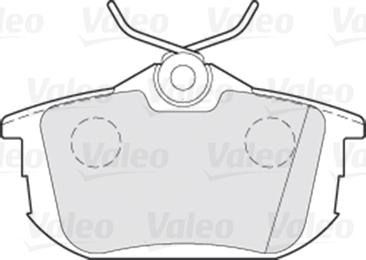 Valeo 301319 - Set placute frana,frana disc parts5.com